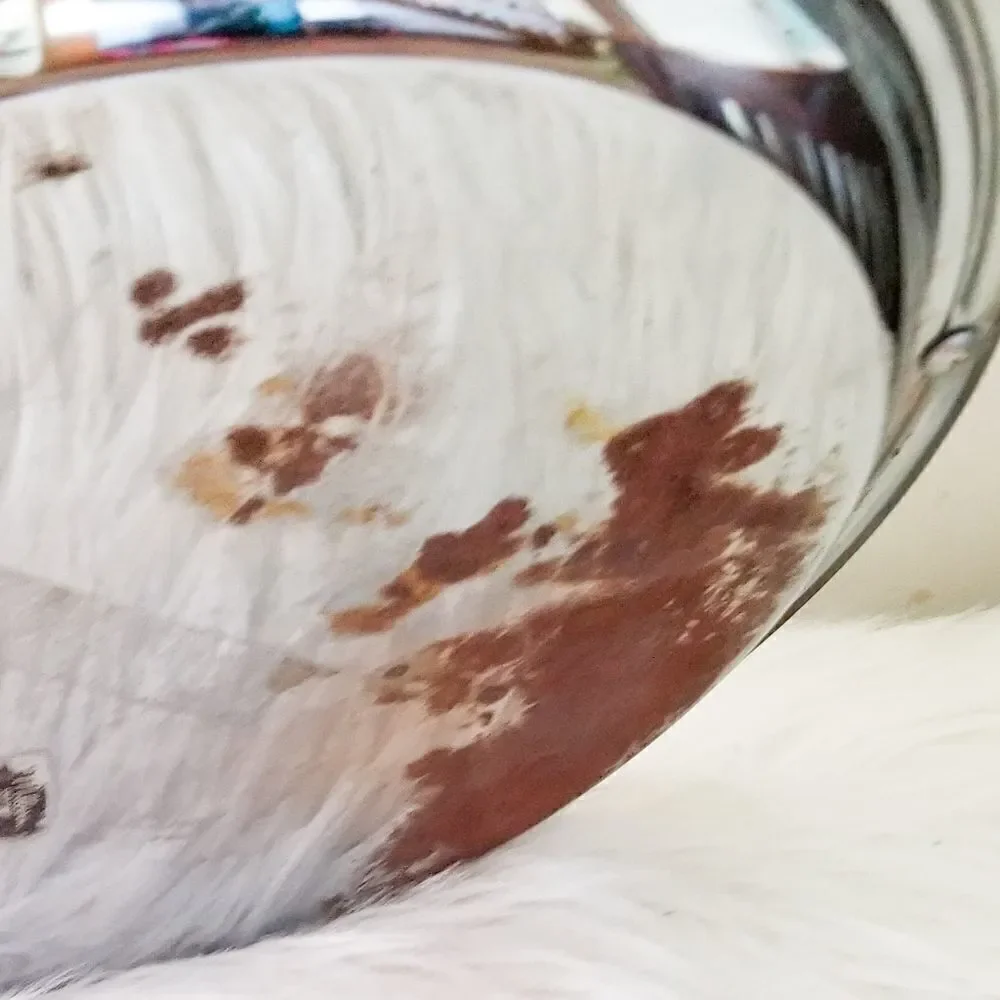 Vintage cake plate with plastic top metal base